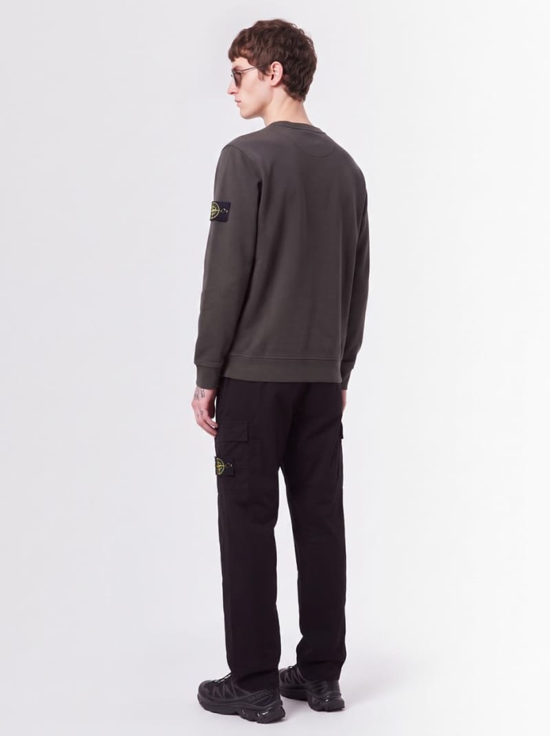 Stone Island: 棉质圆领卫衣