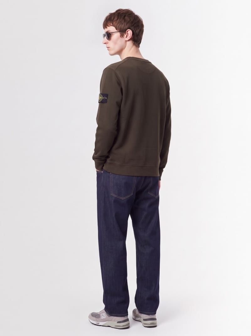 Stone Island: 棉质圆领卫衣