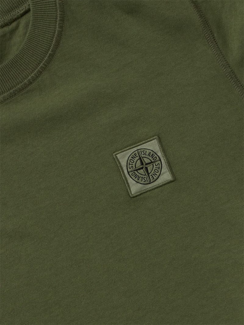 Stone Island Junior: Cotton jersey t-shirt w/logo