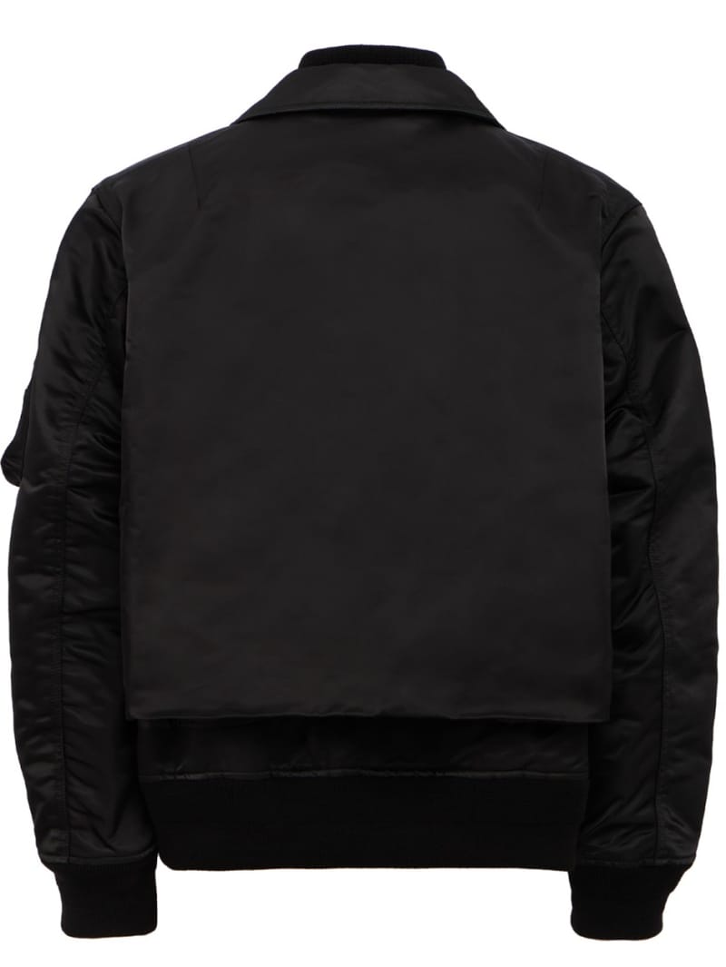 Sacai: Cotton Nylon Twill Blouson
