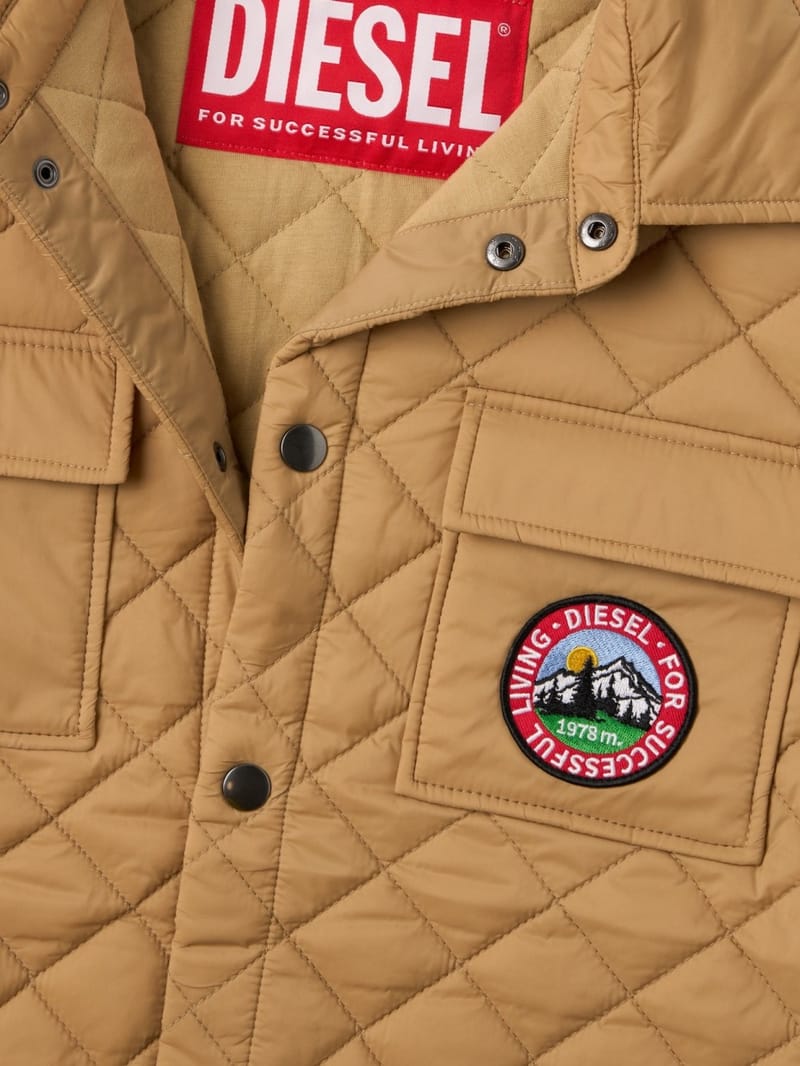 Diesel Kids: Cotton overshirt