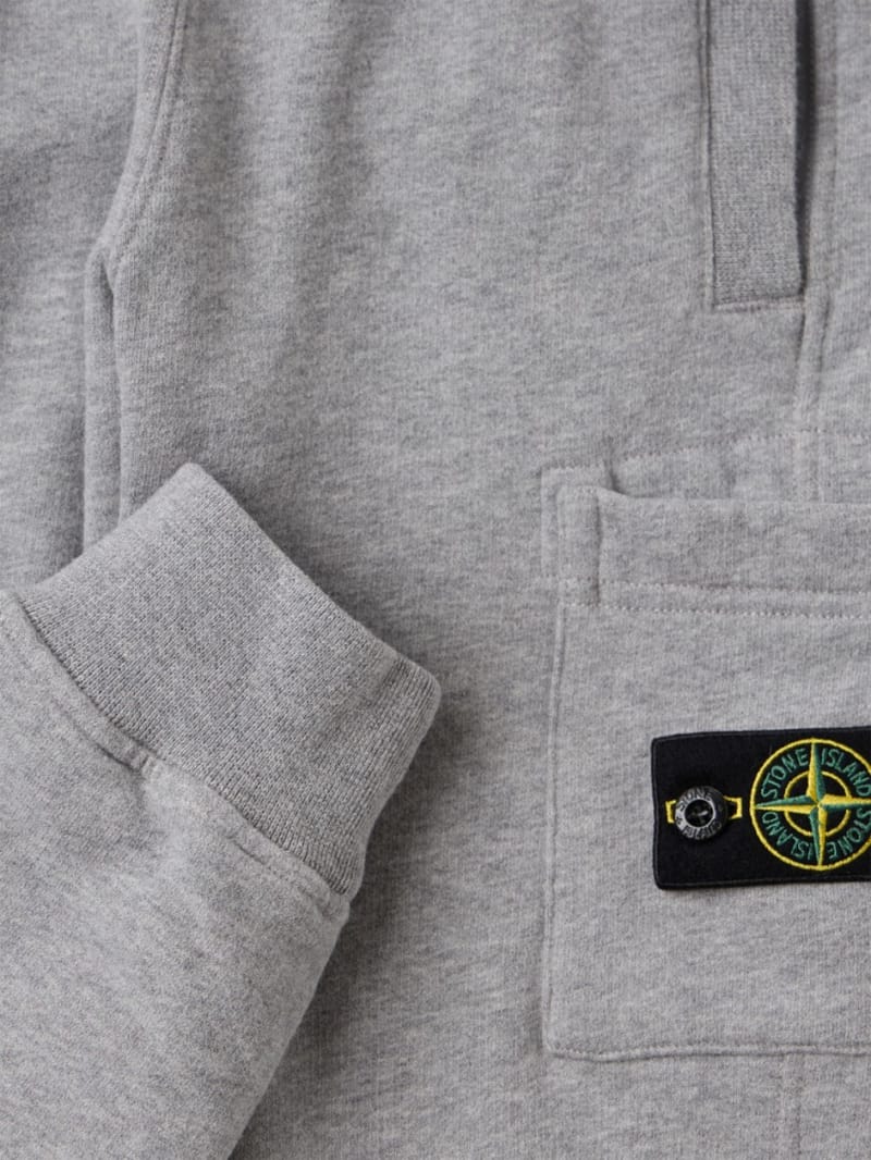 Stone Island Junior - 棉质运动长裤