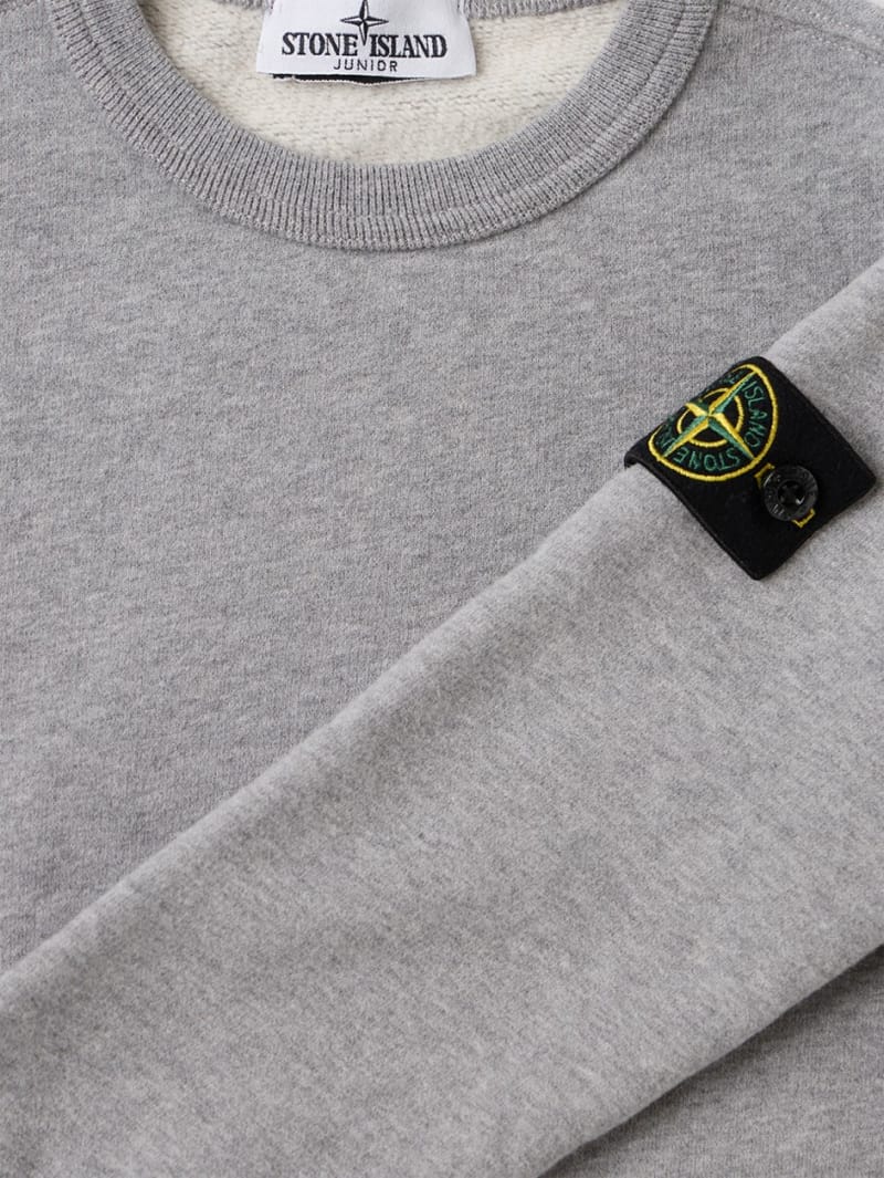 Stone Island Junior: 棉质卫衣