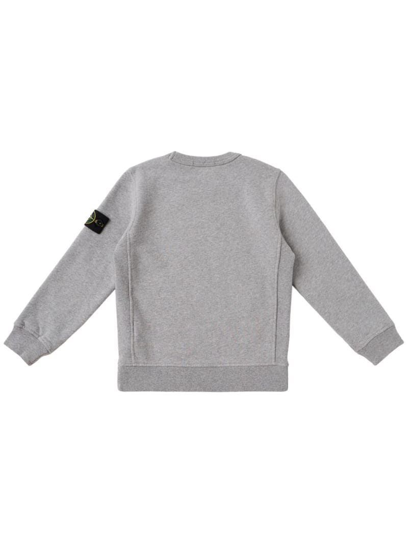 Stone Island Junior: 棉质卫衣