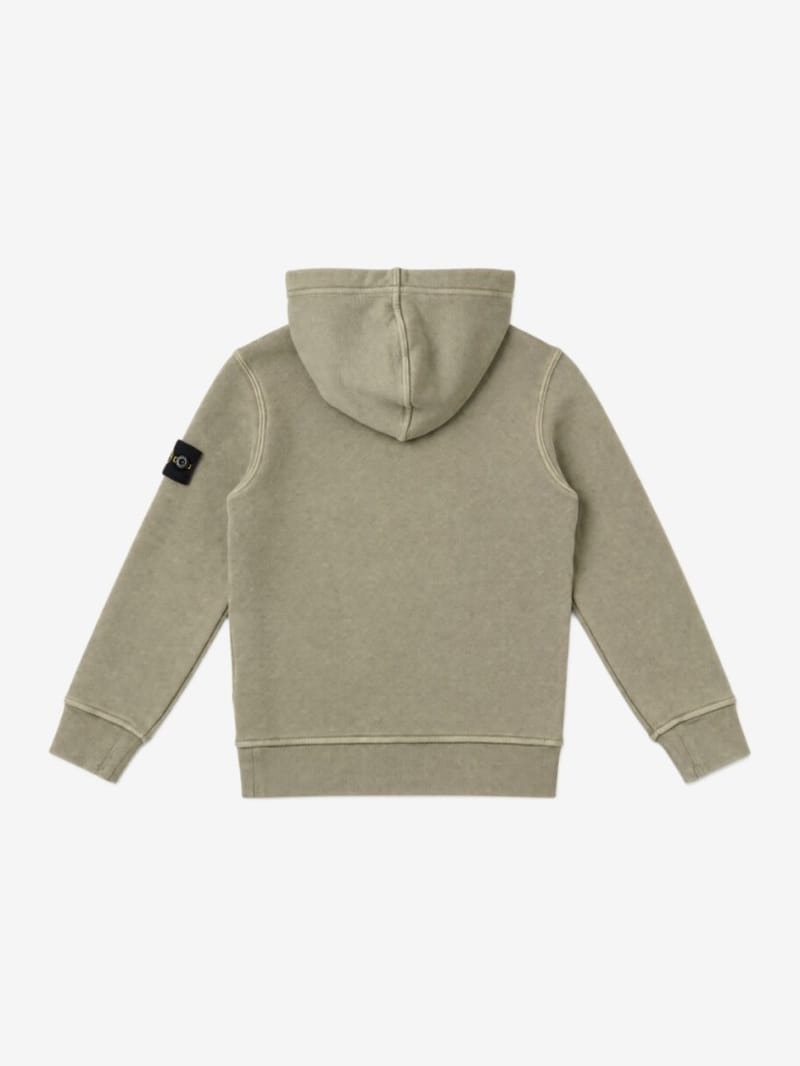 Stone Island Junior - Cotton sweatshirt hoodie