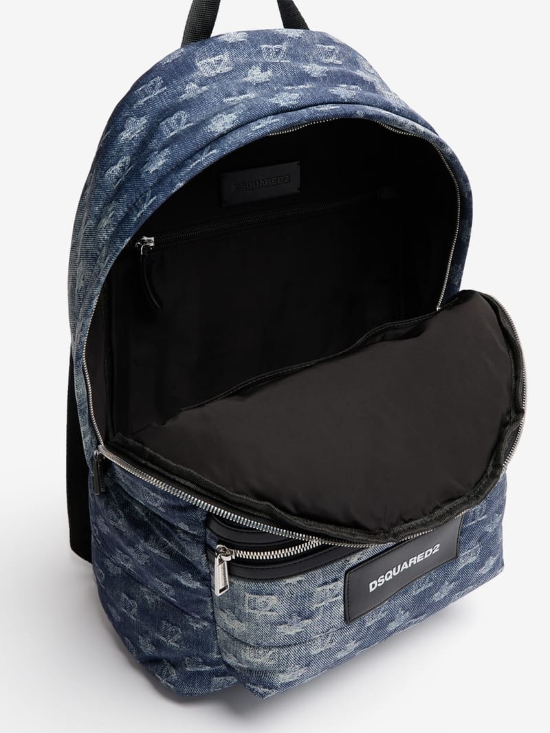 Dsquared2: D2 Monogram nylon backpack