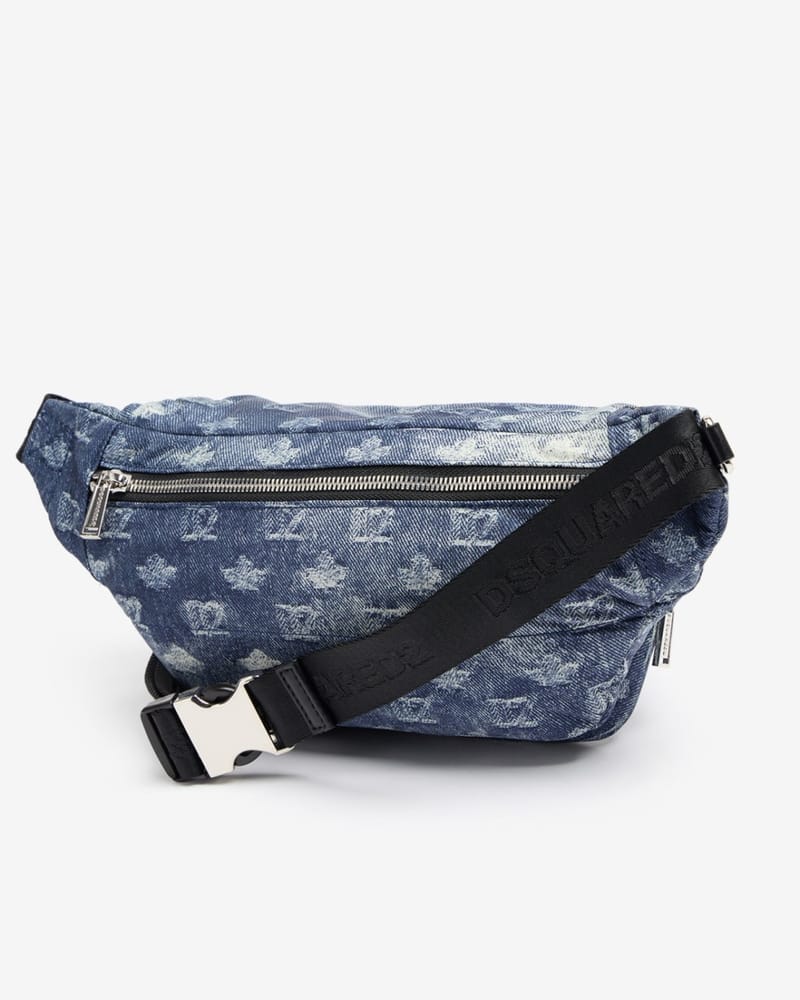Dsquared2: D2 Monogram nylon Belt Bag
