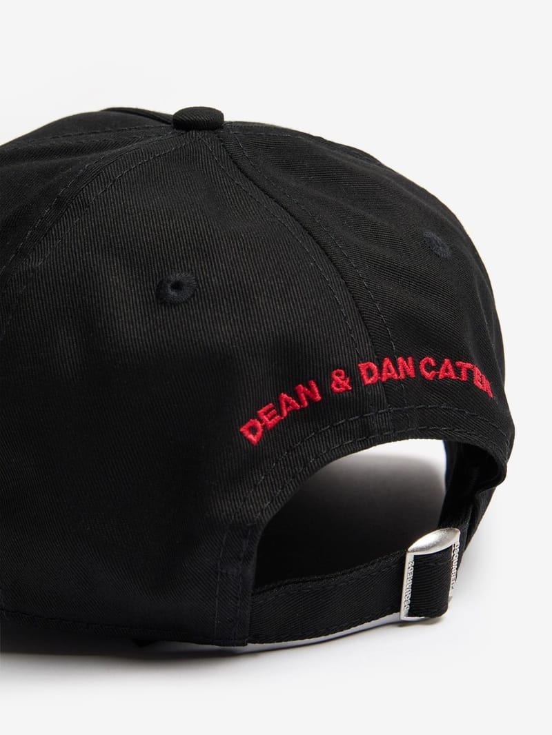Dsquared2: D2 Patch Baseball Cap