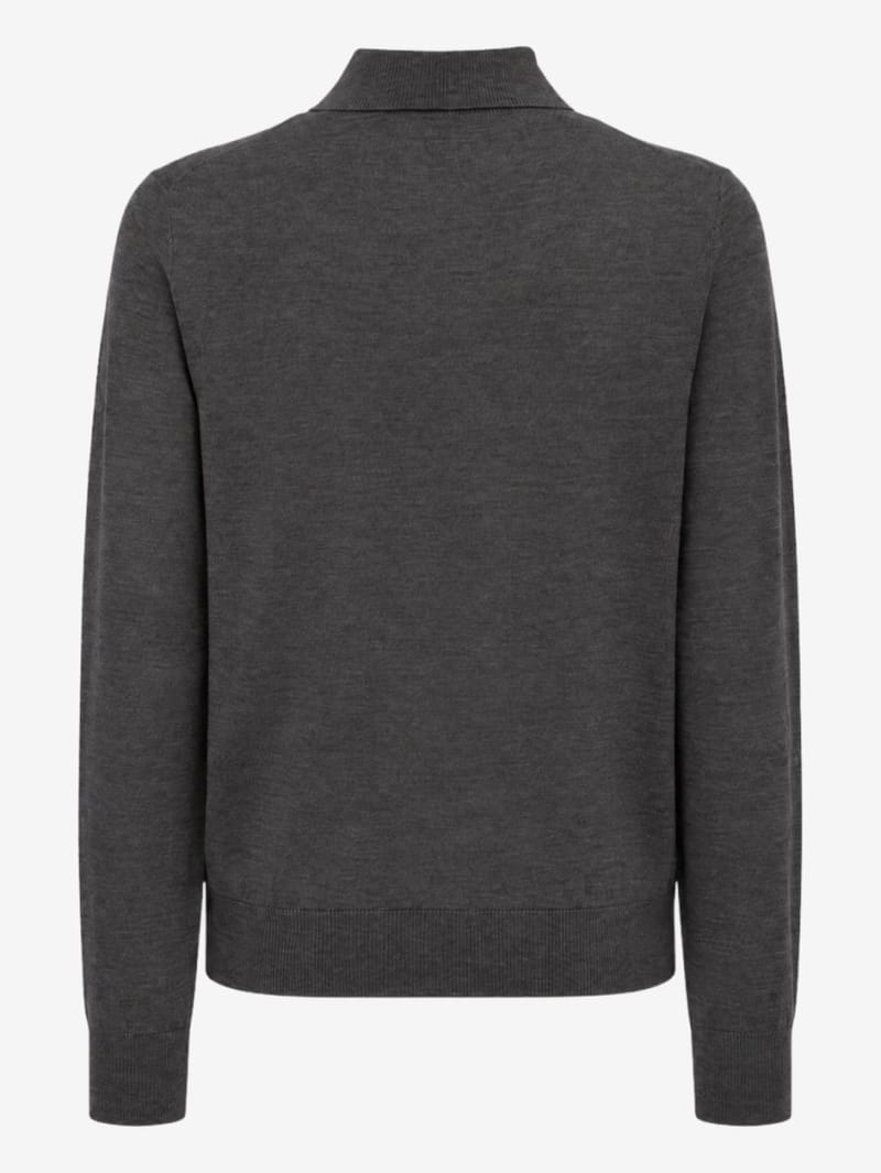 Dsquared2: D2 Upside Down Long Sleeves Polo