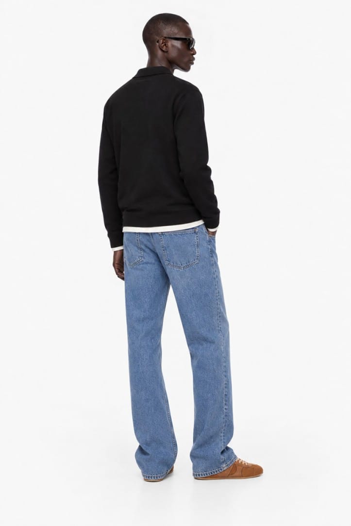 Dsquared2: D2 Upside Down Long Sleeves Polo
