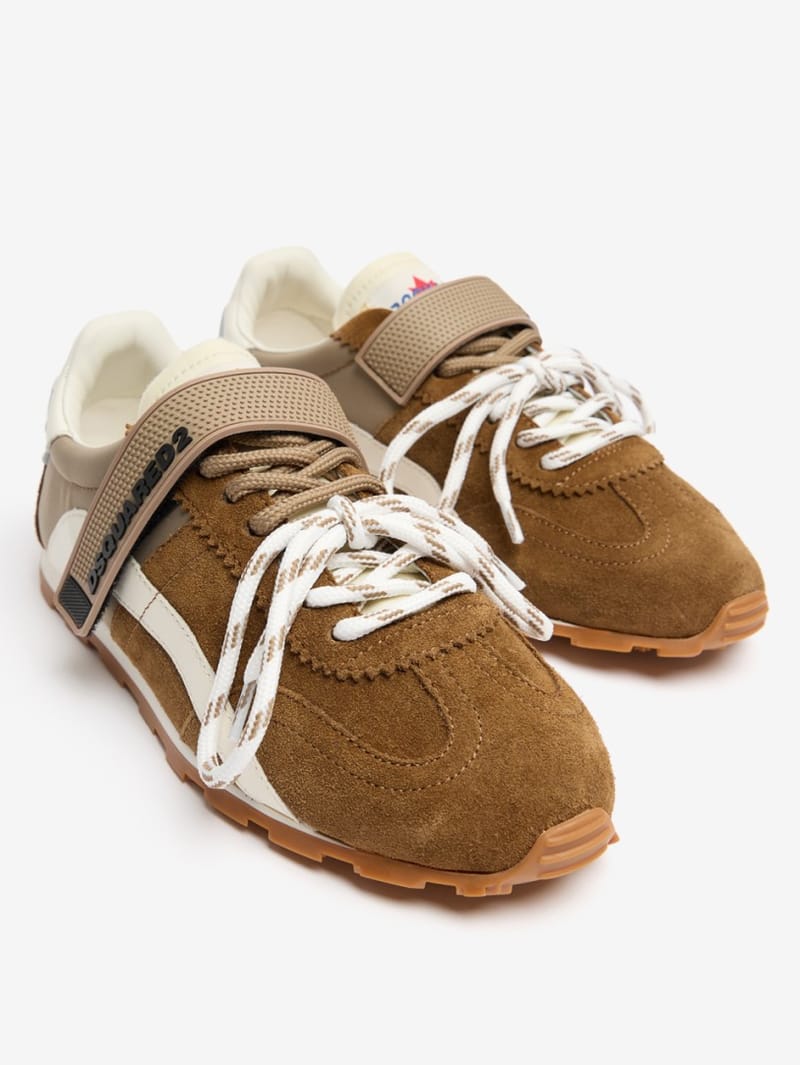 Dsquared2: DC-642 Suede lace-up sneakers