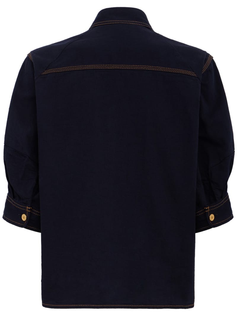 Sacai: 牛仔衬衫