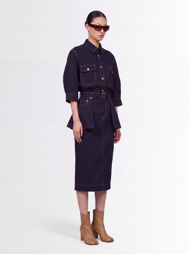 Sacai: Denim Shirt