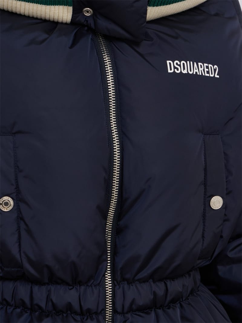 Dsquared2: Dropped Collar Puffer