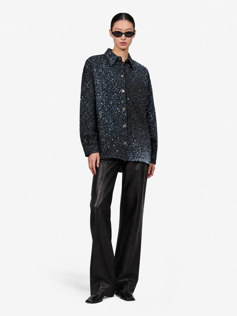 Giuseppe Di Morabito - Verzierte Jeansjacke