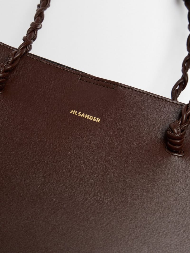 Jil Sander: Tangle EW Schultertasche aus Kalbsleder