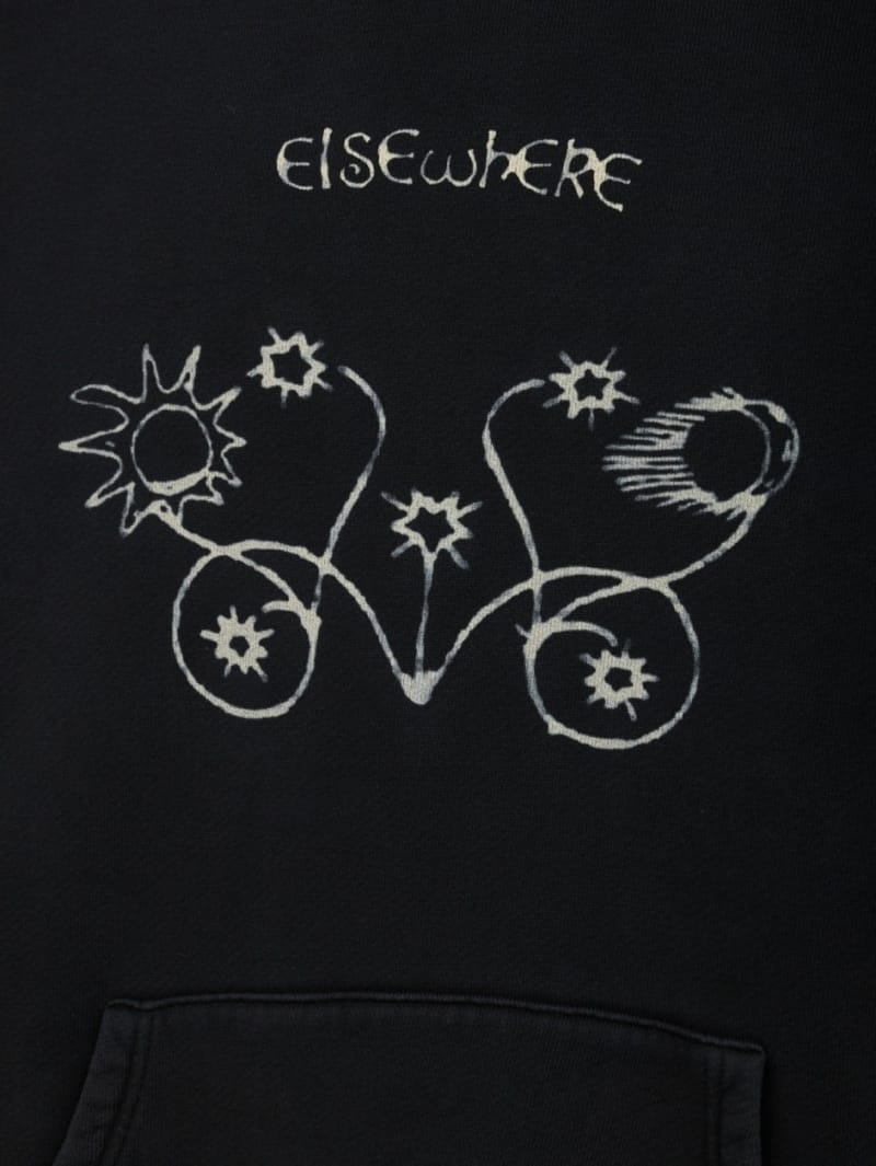 Bluemarble: Celestial Elsewhere cotton hoodie