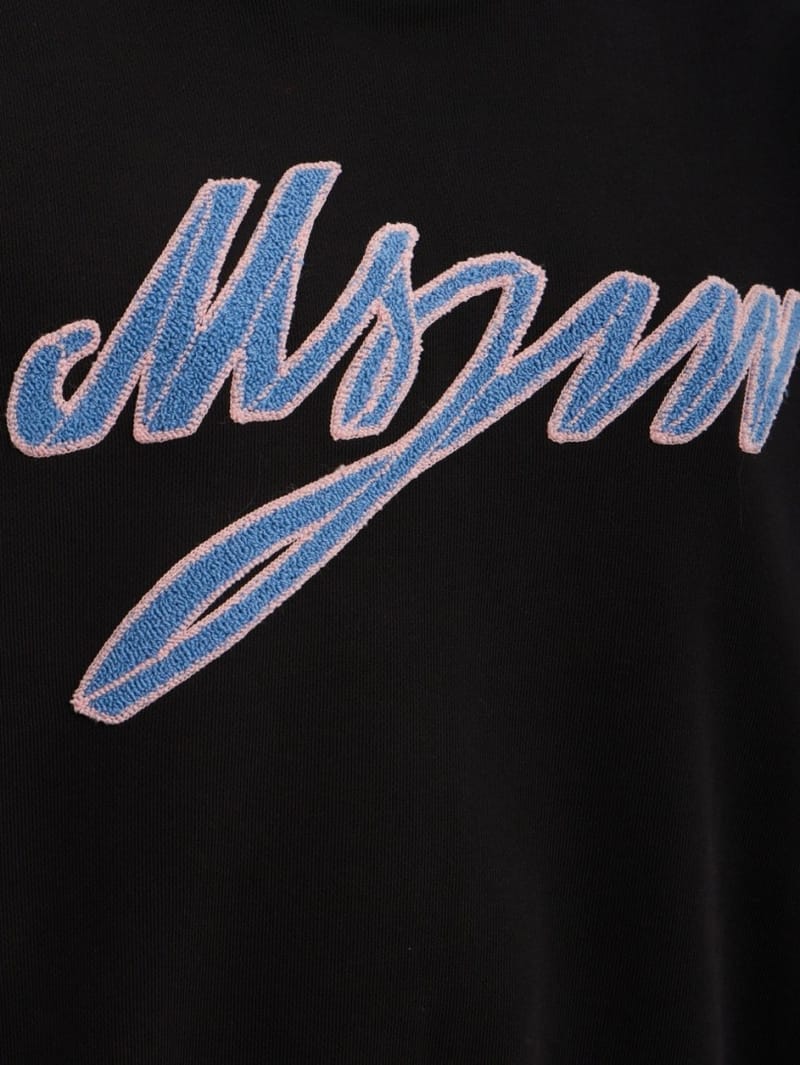 MSGM: Logo printed hoodie