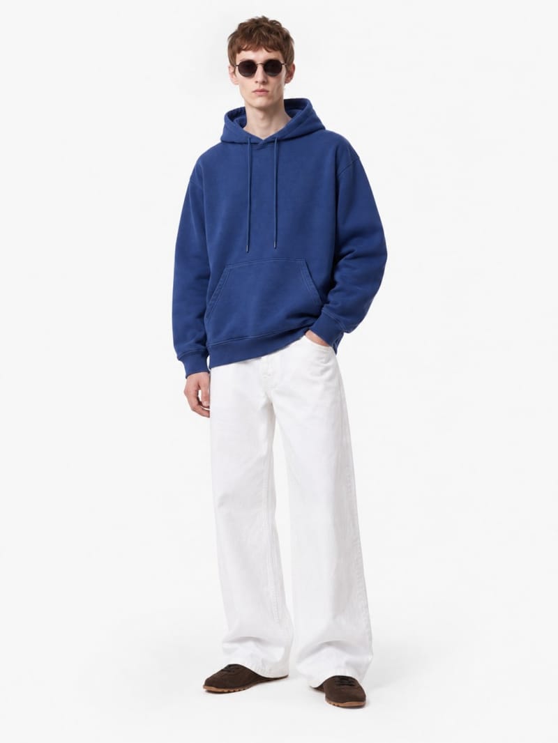 MSGM - Cotton hoodie with kangaroo pocket