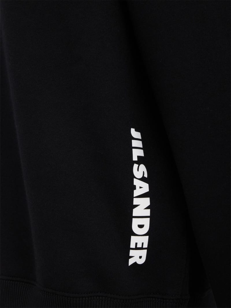 Jil Sander: 棉 品牌标识 印花连帽卫衣