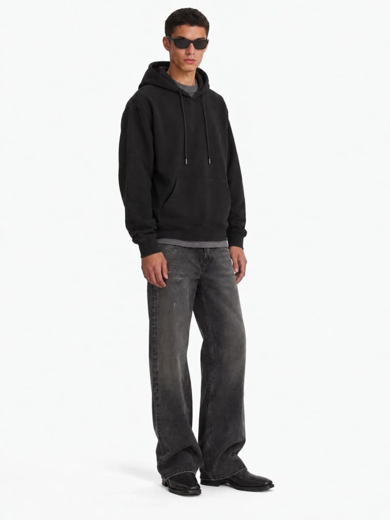 MSGM - Back printed hoodie