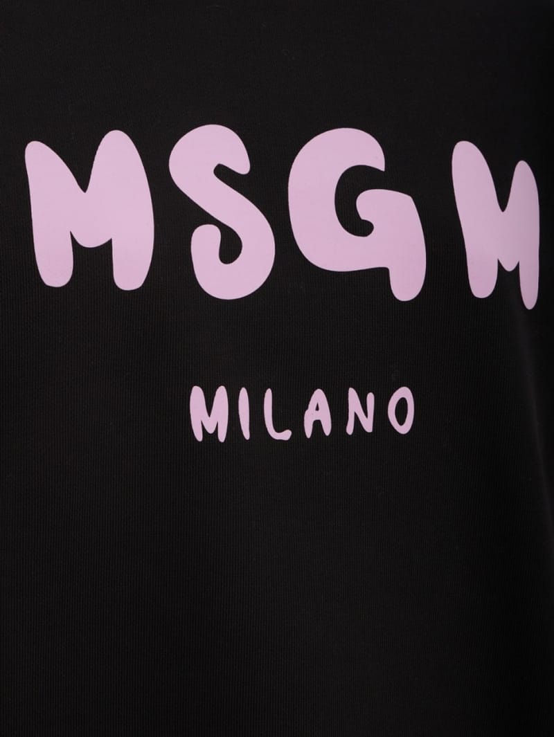 MSGM: Printed logo sweatshirt