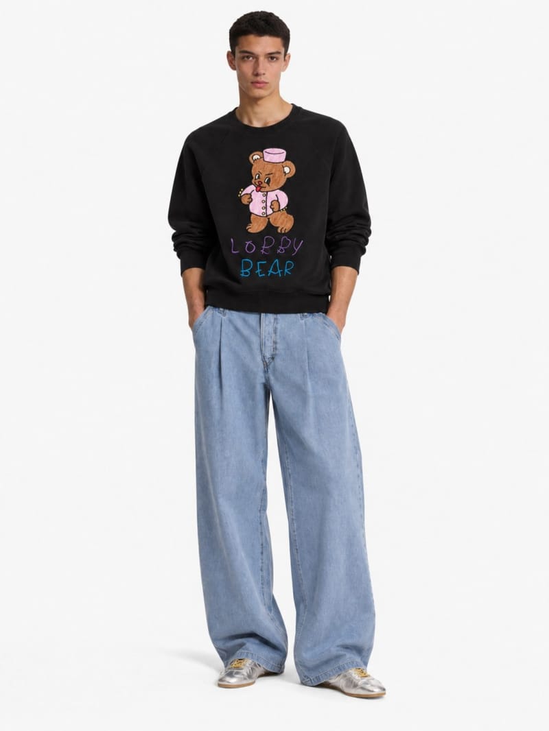MSGM - Printed cotton sweatshirt