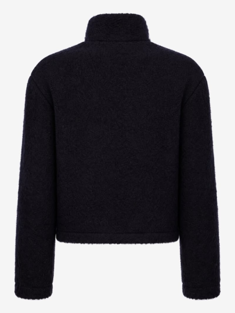 Jil Sander - Polyester zip-up sweatshirt