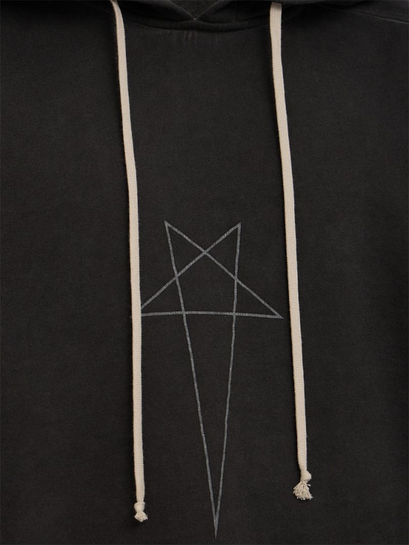 Rick Owens DRKSHDW: 宽松连帽衫