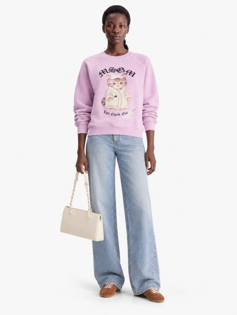 MSGM: Printed sweatshirt