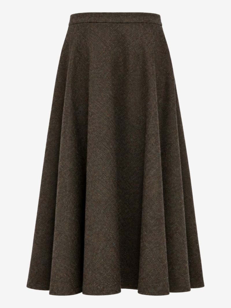 LUISA SPAGNOLI: Fenditura skirt