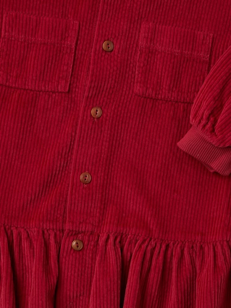 1 + IN THE FAMILY: Ruffle-trim knit dress