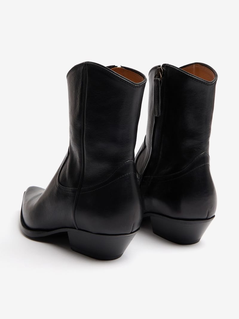 Buttero: Flee leather ankle boots