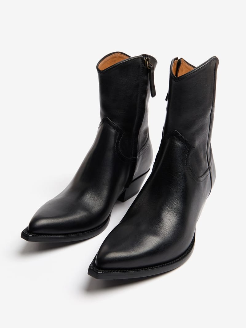 Buttero: Flee leather ankle boots