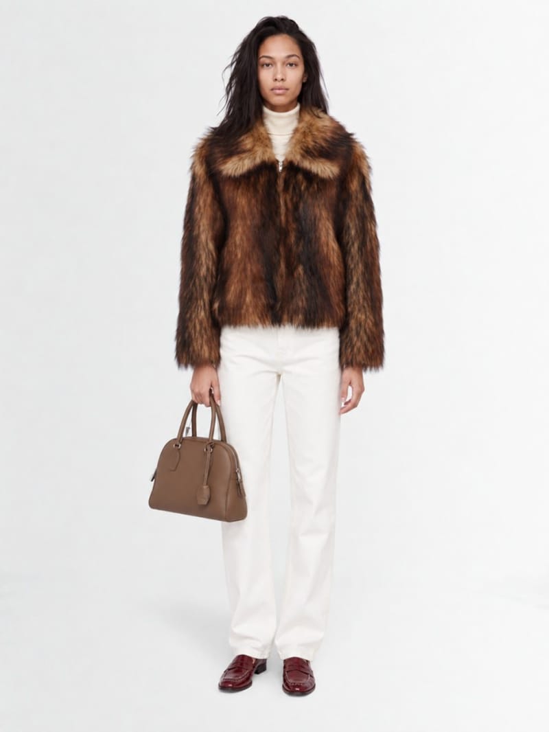 MSGM - Fur short coat