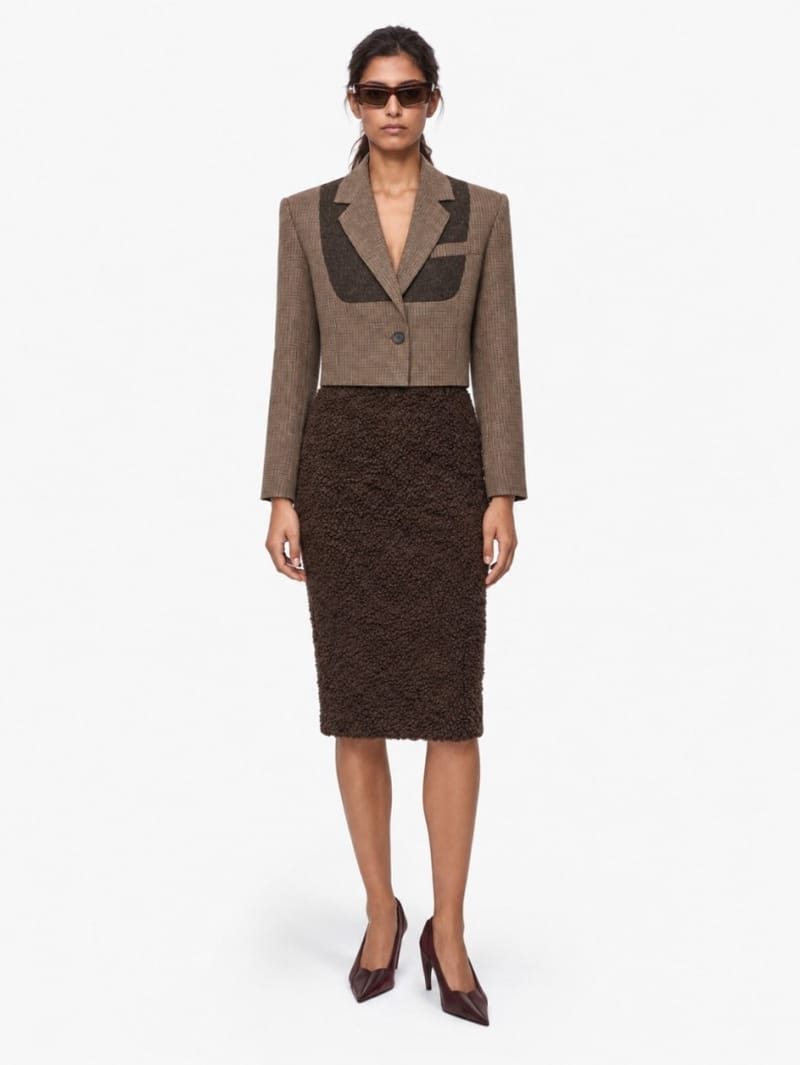 MSGM: Boxy bicolor jacket
