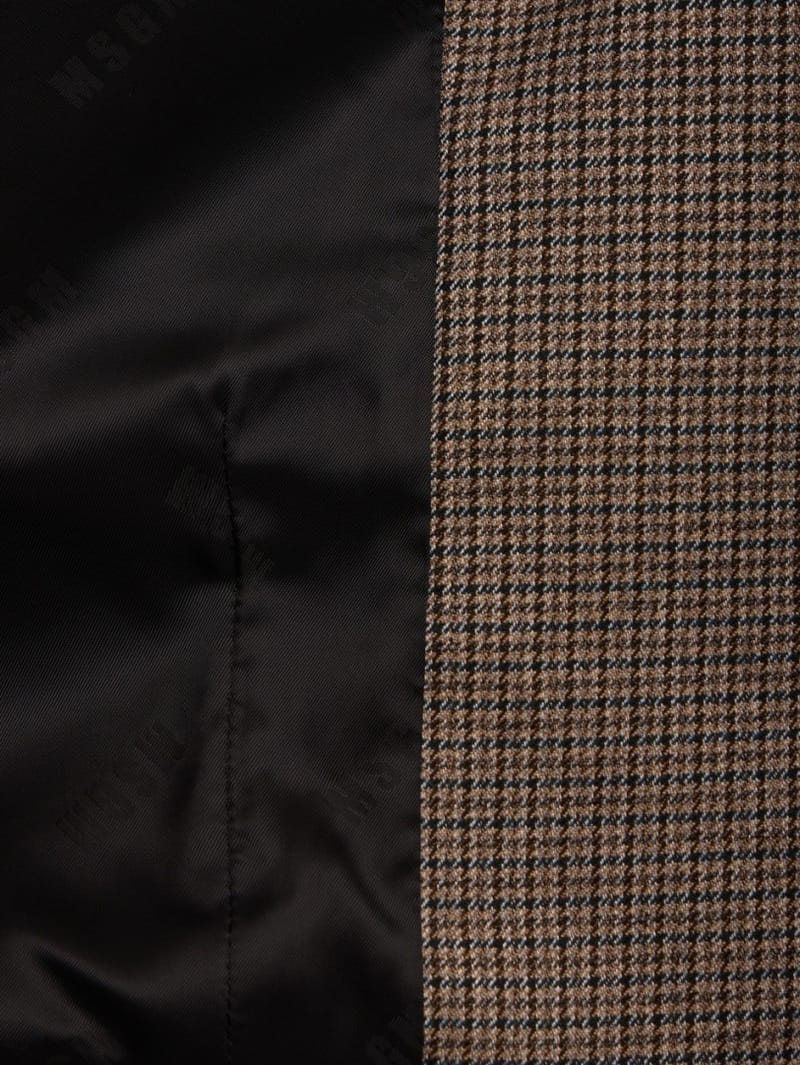 MSGM: Boxy bicolor jacket