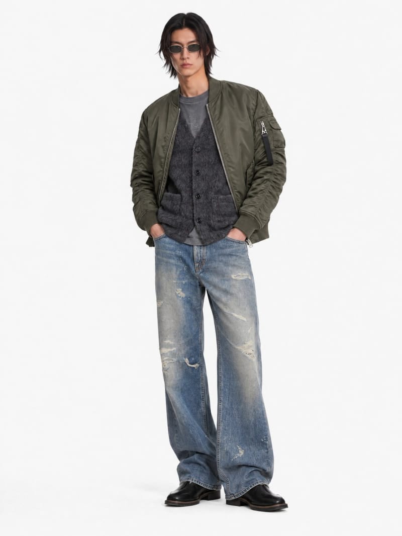 Alpha Industries - Giacca bomber MA-1 UV
