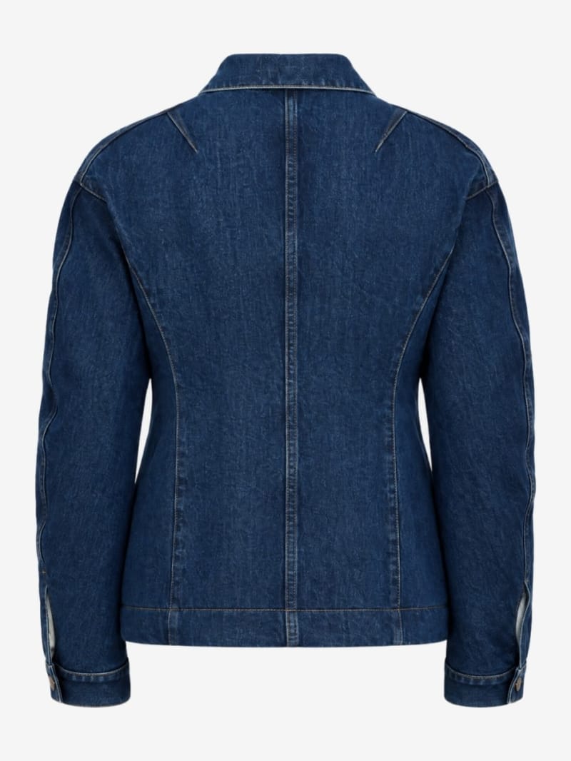 Jil Sander - Giacca in denim di cotone trattato