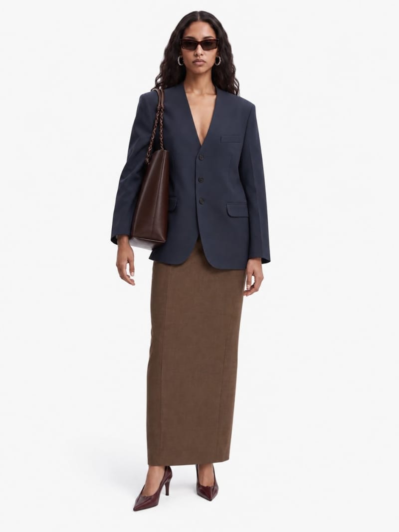 Jil Sander: Wool jacket with lapels