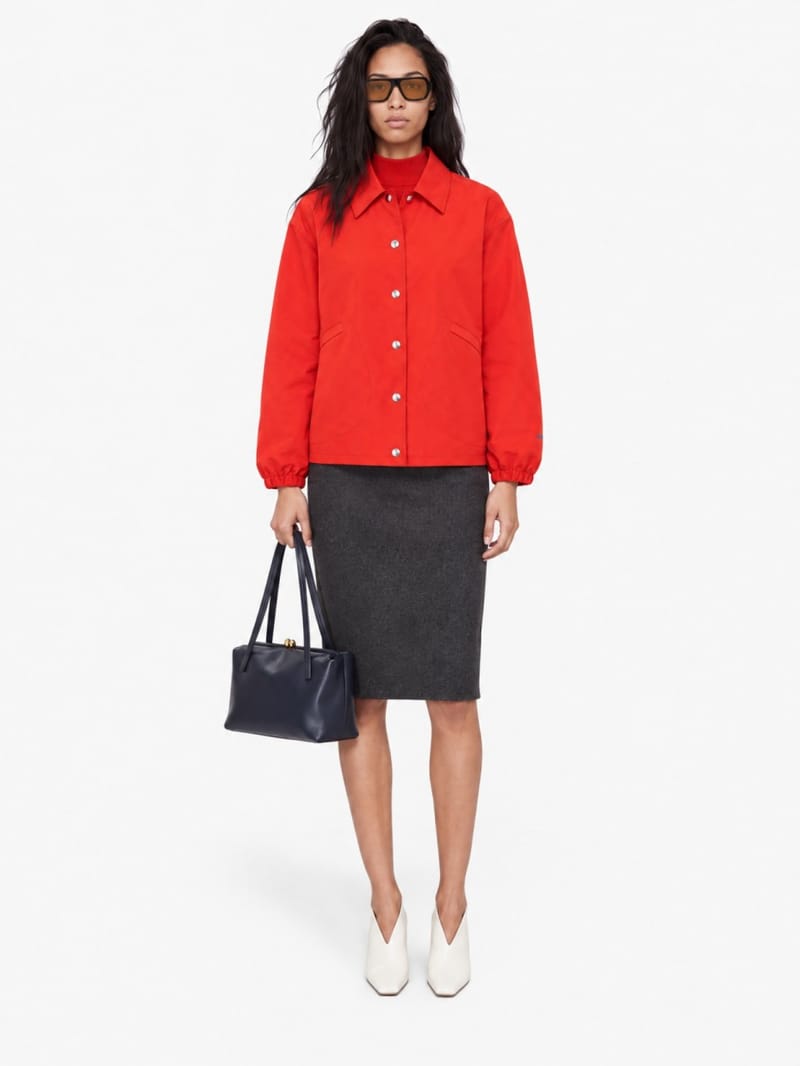 Jil Sander - Polyester jacket with logo
