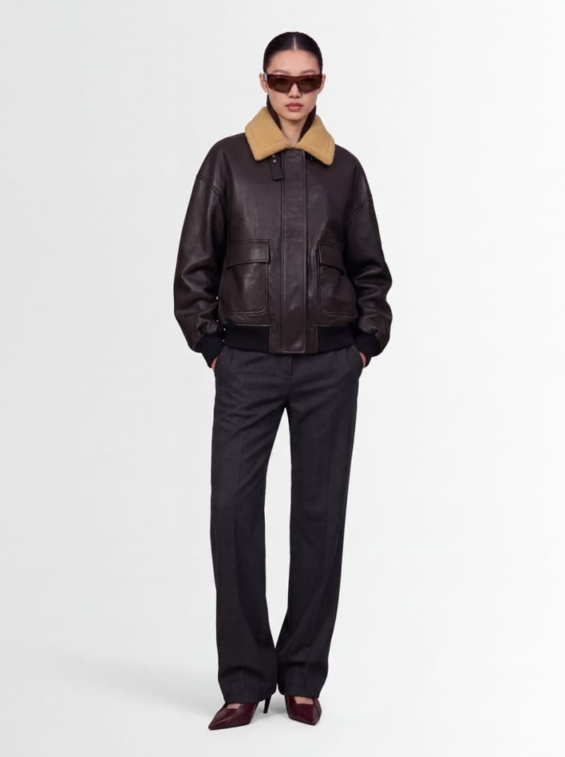 Khaite: Sandor lambskin jacket