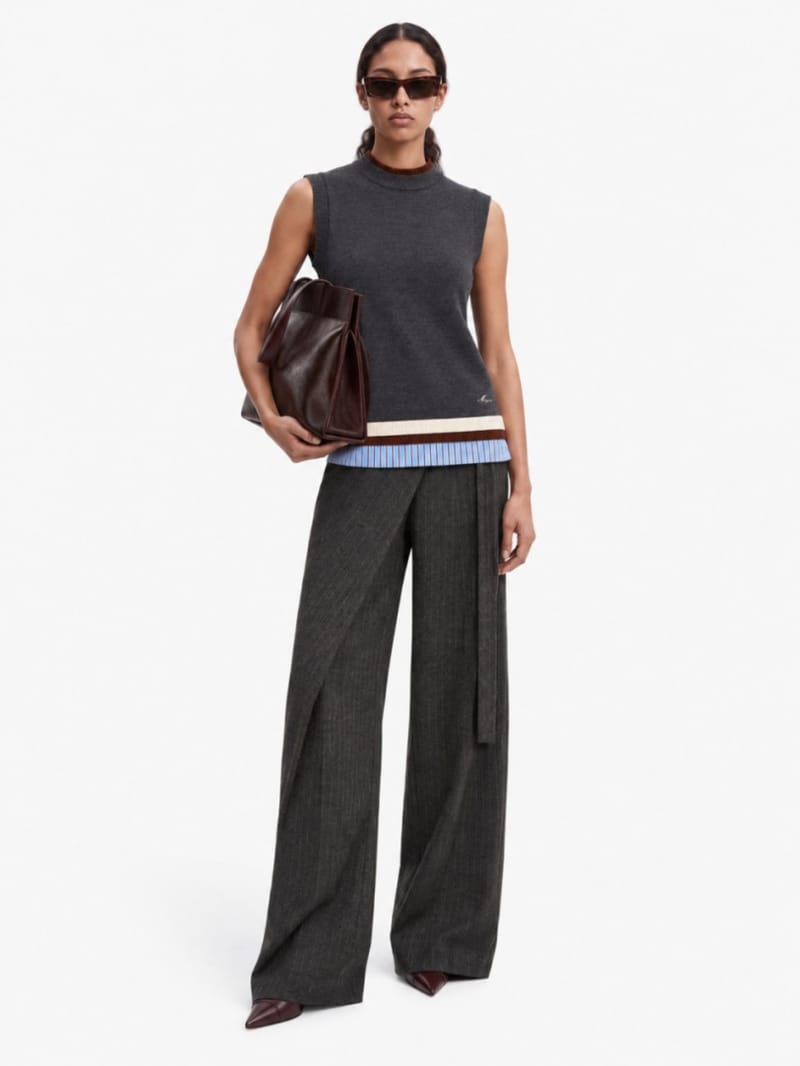 MSGM - Mock neck knit vest