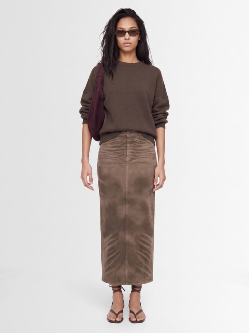 Giuseppe Di Morabito - Cotton blend long skirt