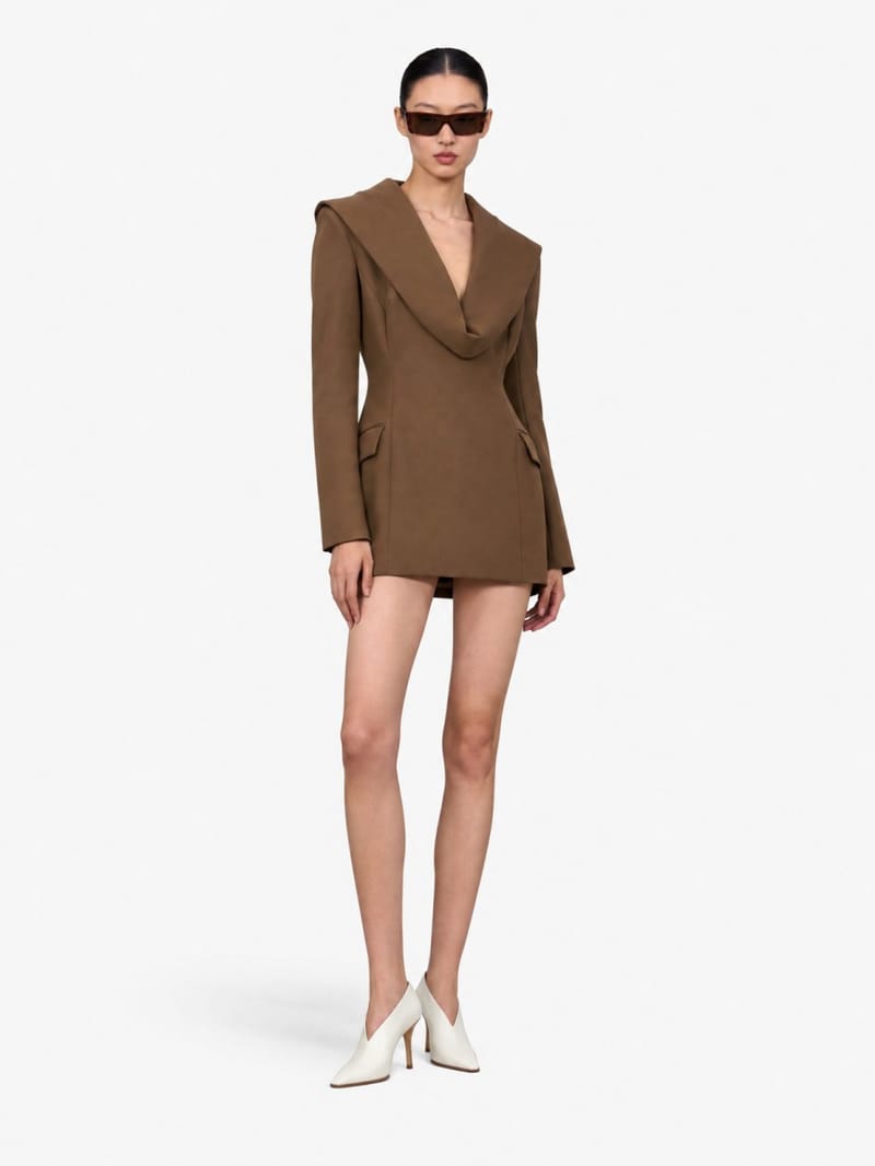 Giuseppe Di Morabito - Heavy satin mini dress