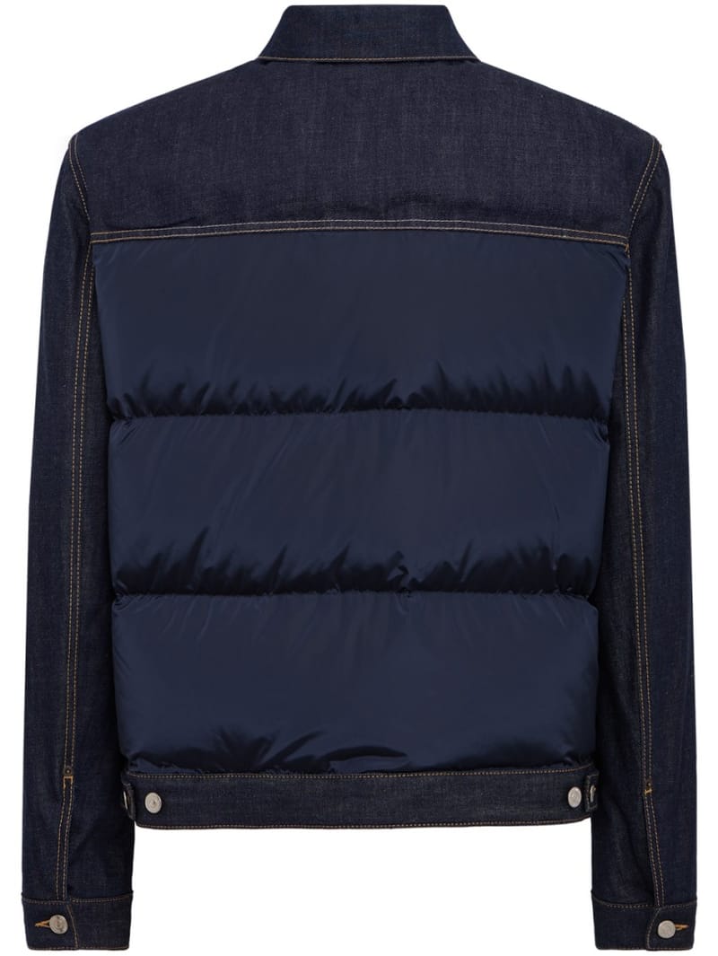 Dsquared2: Hybrid Puffer Jean Jacket