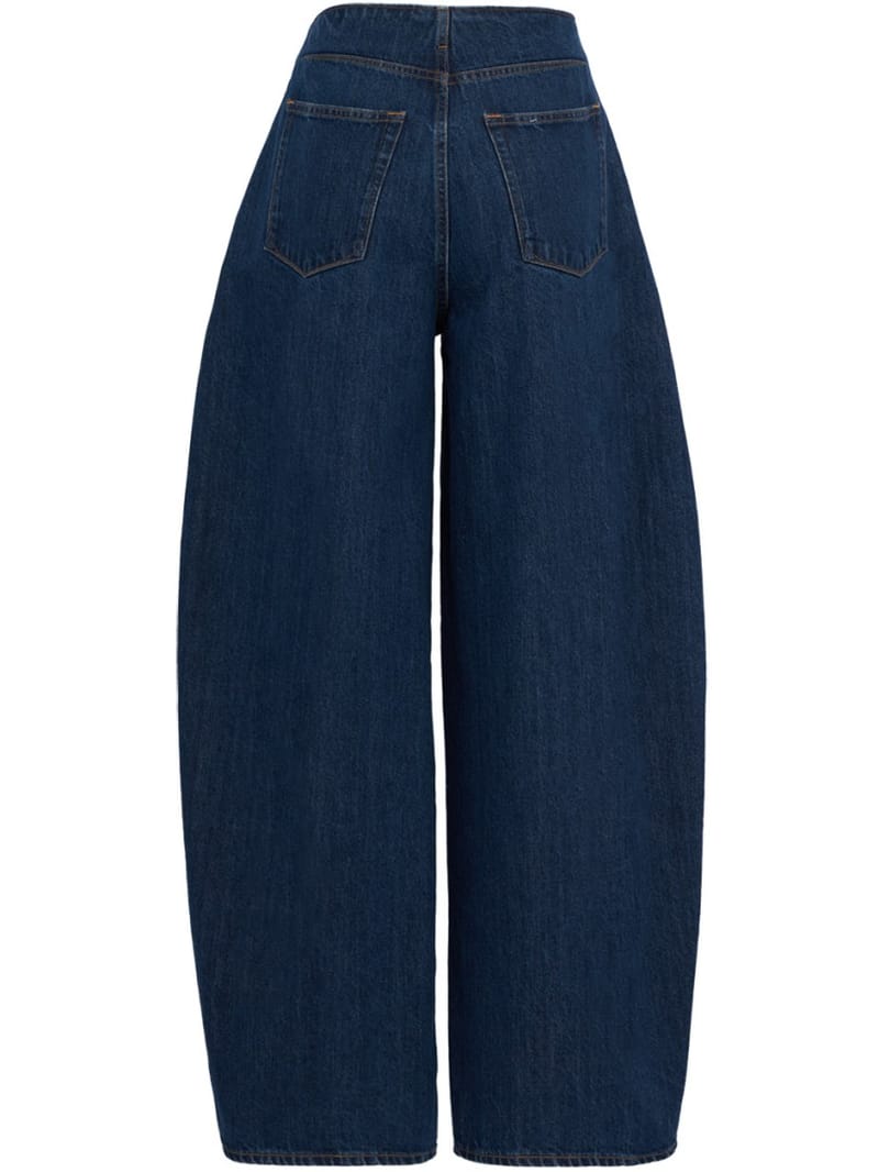 Jil Sander: Treated cotton denim jeans