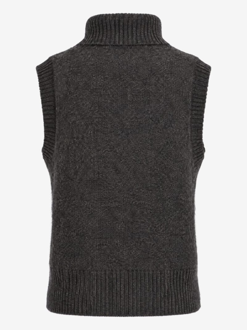 LA PISCINE - Knit turtle vest