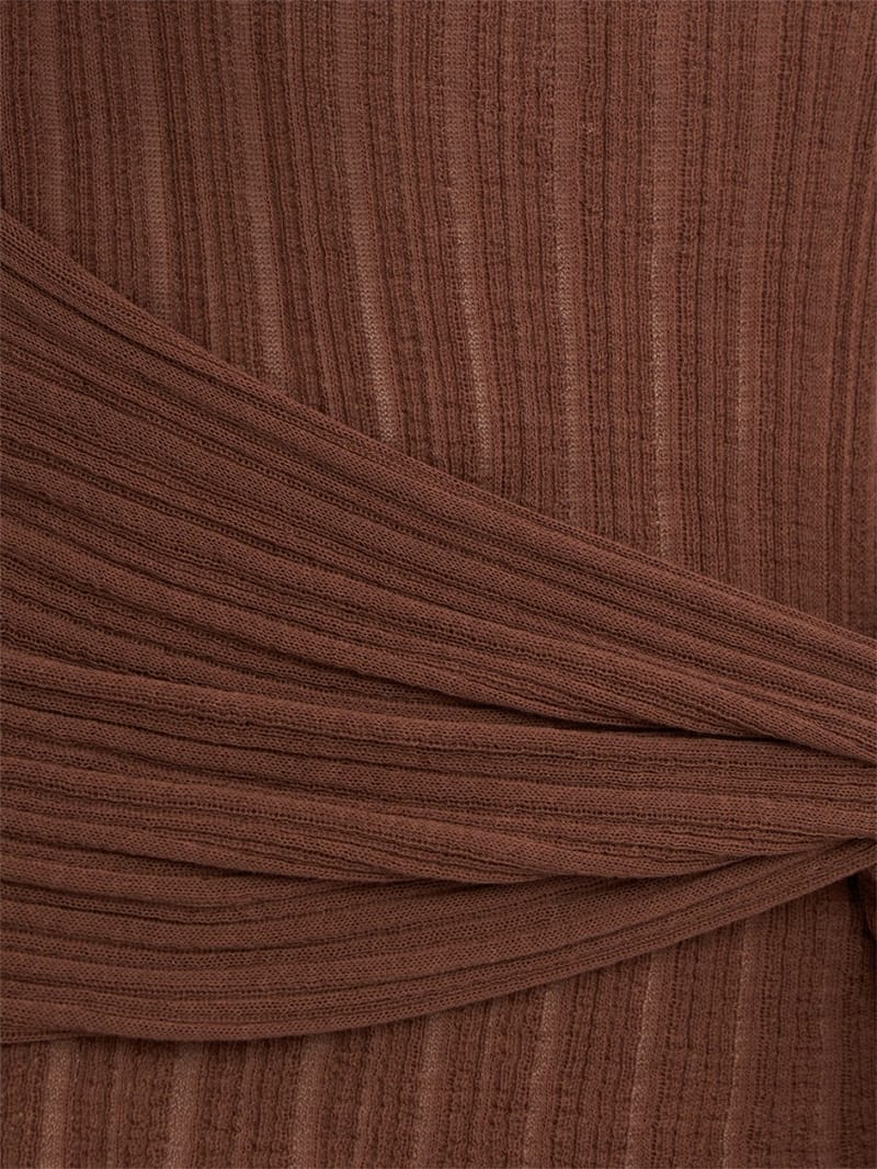 Giuseppe Di Morabito: Knotted jersey top