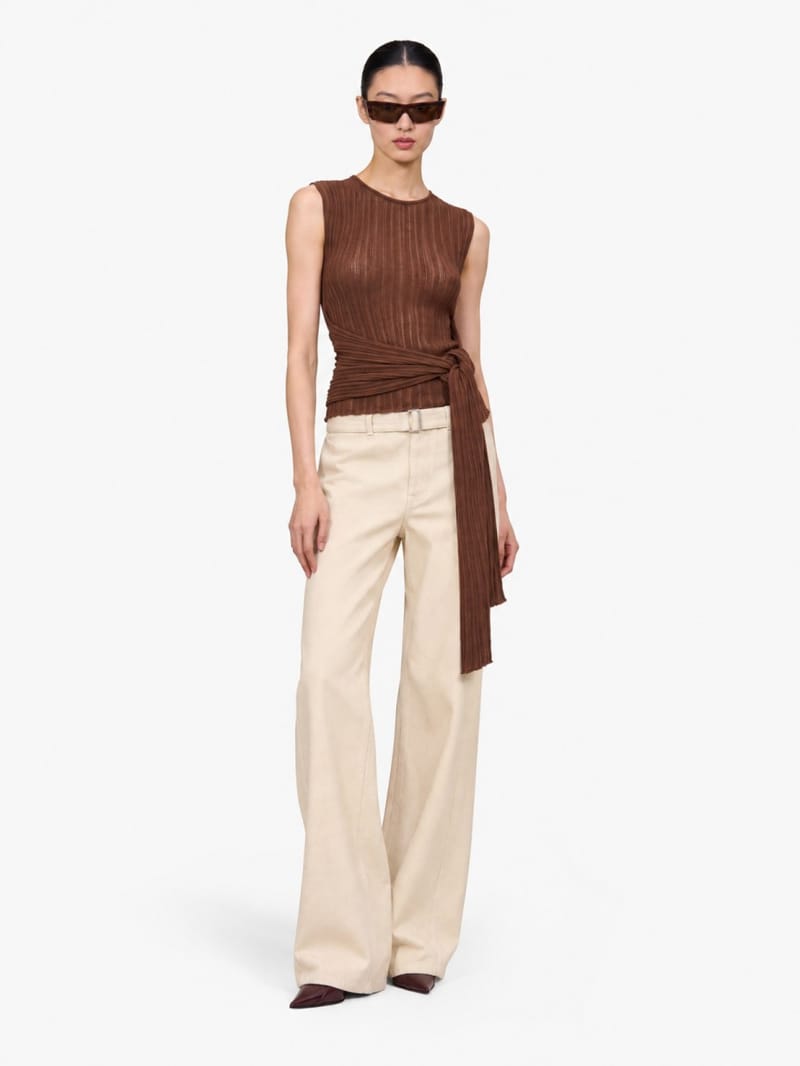 Giuseppe Di Morabito - Knotted jersey top